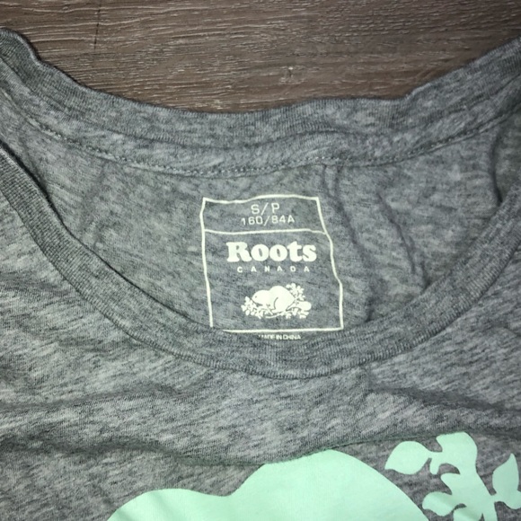 roots grey tee - Picture 2 of 2